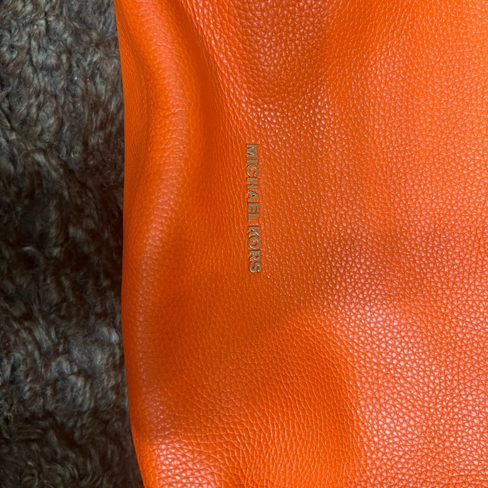 Beautiful sunshine orange Michael Kors handbag